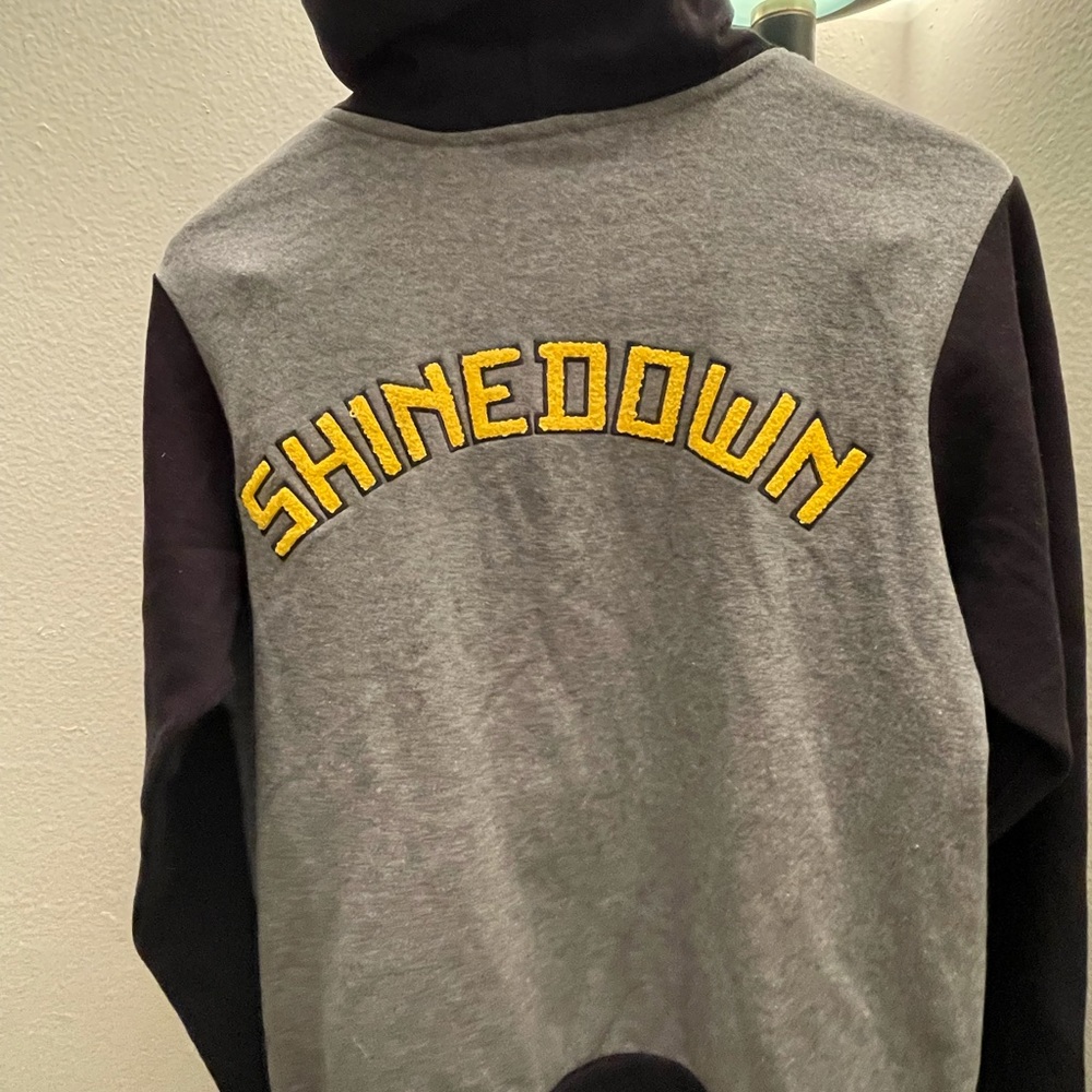 NEW! ATTENTION SHINEDOWN zip up jacket